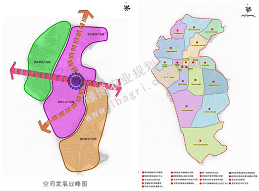 章廣現代農業示范區規劃圖