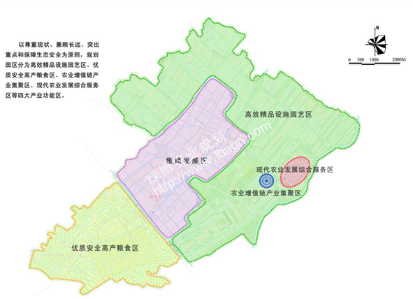 江蘇董浜現代農業產業園區規劃圖